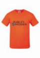 Harley-Davidson Mens Off Center manches courtes Chest Pocket T-Shirt Bright Orange R002408