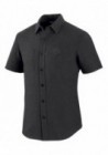 Harley-Davidson Mens Melange Woven Slim Fit manches courtes Shirt  Noir 99072-20VM