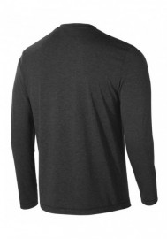 Harley-Davidson Hommes Merino Wool Blend Slim Fit Henley Noir 99149-19VM