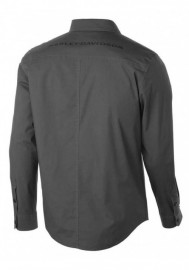 Harley-Davidson Hommes Stretch manches longues Slim Fit Shirt Gray 99150-19VM