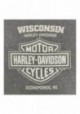 Harley-Davidson Hommes Motorclub manches courtes Tri-Blend T-Shirt - Heather Gray 30292296