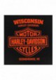 Harley-Davidson Hommes Fear The Shock Cotton col rond manches courtes Tee Shirt  Noir 30292311