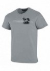 Harley-Davidson Hommes Horizontal Engine Print Slim Fit Tee Shirt  Gray 99003-19VM