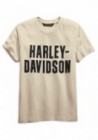 Harley-Davidson Hommes Jersey Applique Logo Slim Fit manches courtes Tee Shirt 99271-19VM