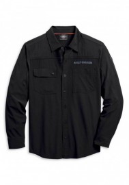 Harley-Davidson Hommes Performance Fast Dry Vented manches longues Shirt 96016-20VM