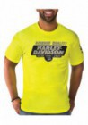 Harley-Davidson Hommes Let's Ride manches courtes col rond T-Shirt - Safety Green 30298733