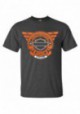 Harley-Davidson Hommes Way Down B&S Poly-Blend manches courtes T-Shirt  Charcoal 30292305