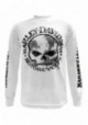 Harley-Davidson Hommes Shirt Willie G Skull manches longues Tee Shirt White 30296646