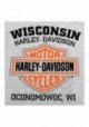 Harley-Davidson Hommes Shirt  Willie G Skull manches longues Tee Shirt  Gray 30296651