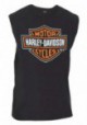 Harley-Davidson Hommes Classic Bar & Shield Logo Sleeveless Muscle Tee Shirt  Noir 30298700