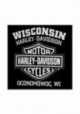Harley-Davidson Hommes Sweatshirt Willie G Skull H-D Pullover Noir 30296648