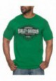 Harley-Davidson Hommes Roadblock H-D manches courtes col rond T-Shirt  Kelly Green 30297441