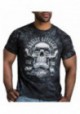 Harley-Davidson Hommes Catalyst Skull & Bones manches courtes T-Shirt  Noir Wash 30297428