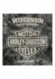 Harley-Davidson Hommes Catalyst Skull & Bones manches courtes T-Shirt  Noir Wash 30297428