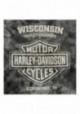 Harley-Davidson Hommes Catalyst Skull & Bones manches courtes T-Shirt Noir Wash 30297428