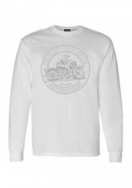 Harley-Davidson Hommes Vintage Rider Tonal manches longues col rond Shirt White 30297808
