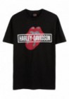 Harley-Davidson Hommes Rolling Stones Mash manches courtes col rond T-Shirt - Noir 30298858