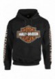 Harley-Davidson Hommes Bar & Shield Logo Pullover Sweat à capuche - Noir 30297503