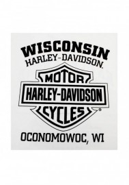 Harley-Davidson Hommes T-Shirt Willie G Skull manches courtes Tee Shirt White 30296643