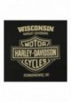 Harley-Davidson Hommes H-D Sign Pullover Fleece Poly-Blend Sweatshirt - Noir 30297462