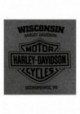 Harley-Davidson Hommes Great Humility manches courtes Poly-Blend T-Shirt Charcoal 30298716