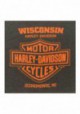 Harley-Davidson Hommes Ravenous B&S Eagle Tri-Blend manches courtes T-Shirt Brown 30292397