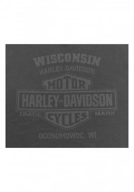 Harley-Davidson Hommes Affiliate H-D Tonal manches longues col rond T-Shirt Gray 30297809