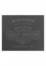Harley-Davidson Hommes Affiliate H-D Tonal manches longues col rond T-Shirt Gray 30297809
