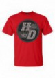 Harley-Davidson Hommes Steamroller col rond manches courtes Cotton T-Shirt Red 30292315