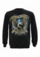 Harley-Davidson Hommes Custom V Eagle Fleece Pullover Crew Sweatshirt - Noir 30298992