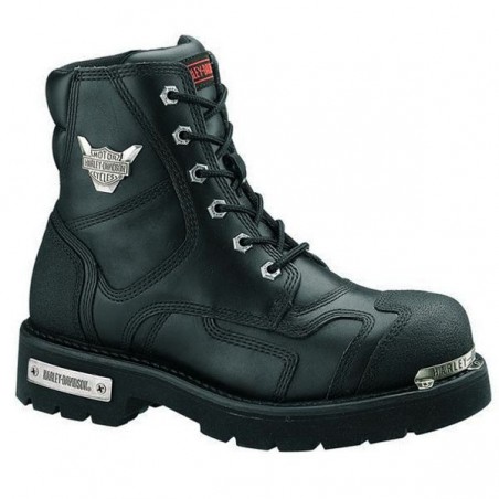 Boots Harley Davidson Stealth en Cuir Noir (Ref : D91642) Homme
