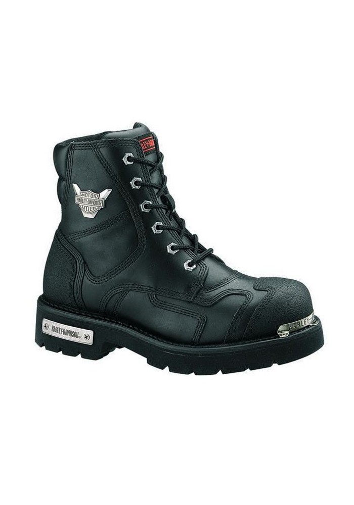 Boots Harley Davidson Stealth en Cuir Noir (Ref : D91642) Homme