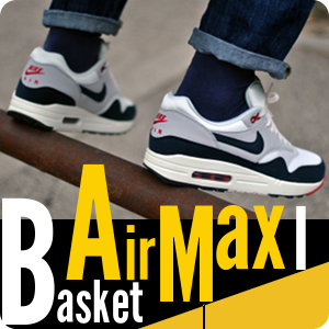 Air max 1 homme rouge hot sale