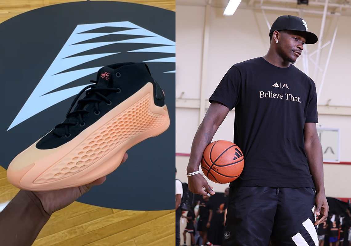 Anthony Edwards Dévoile sa Chaussure Signature Adidas lors du Media Day