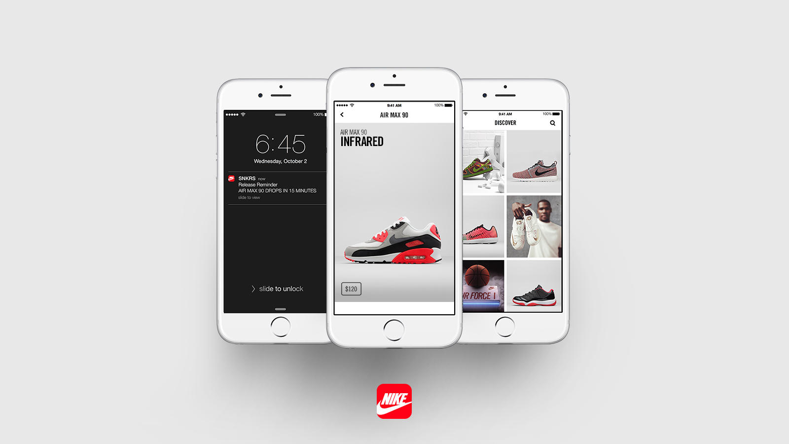 Gagner des baskets sur application SNKRS