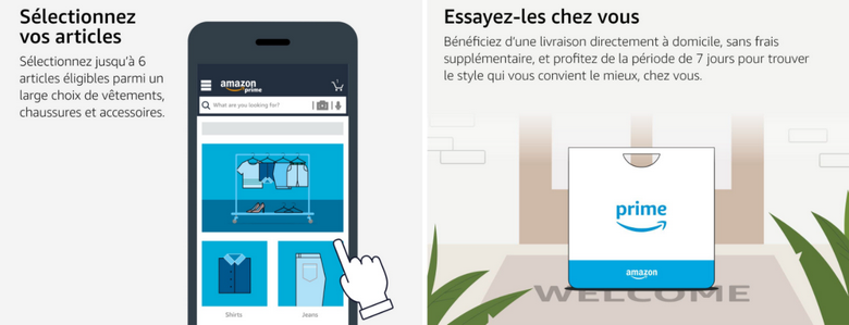 Lancement Prime Essayez avant d'acheter