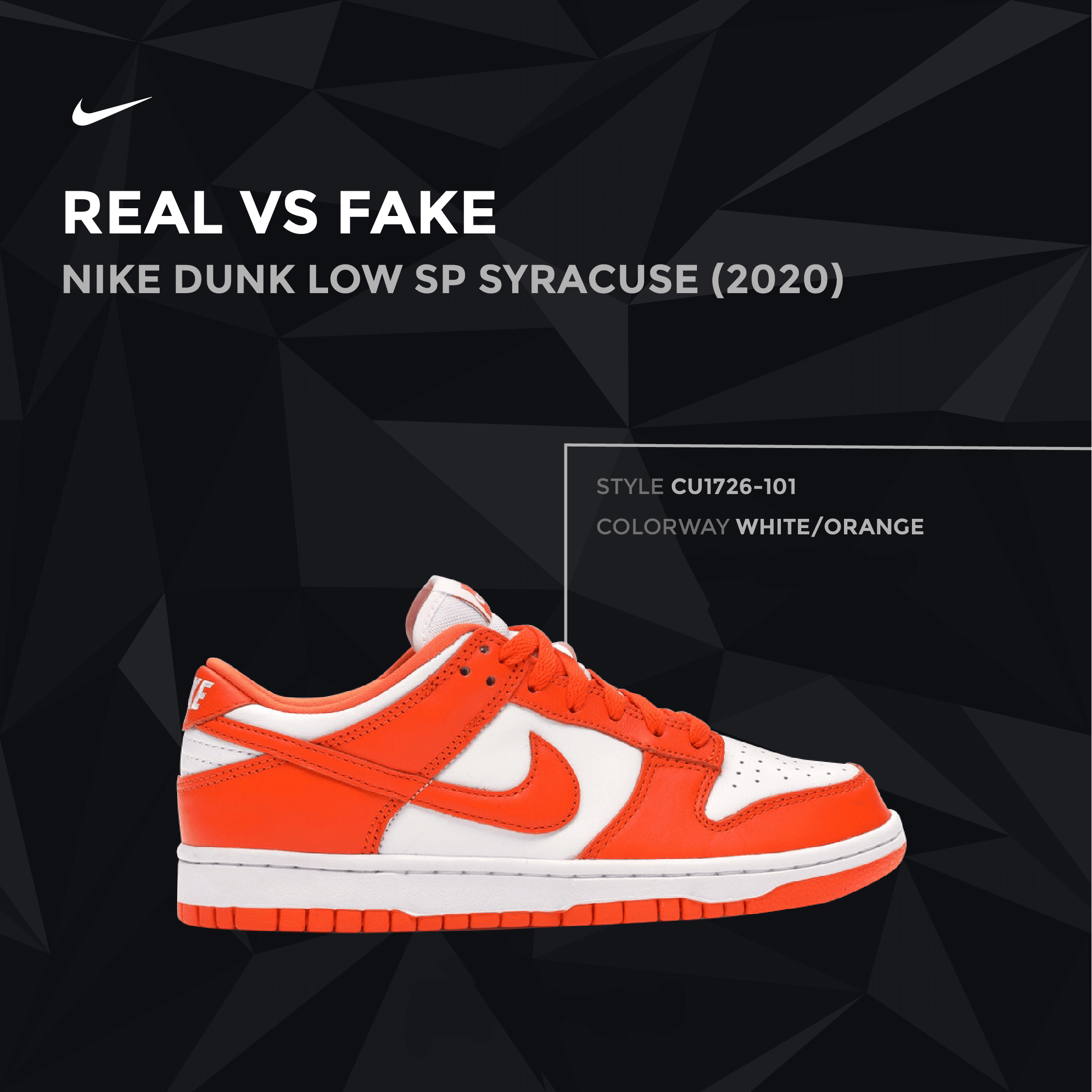 Comment repérer les fausses Nike Dunk