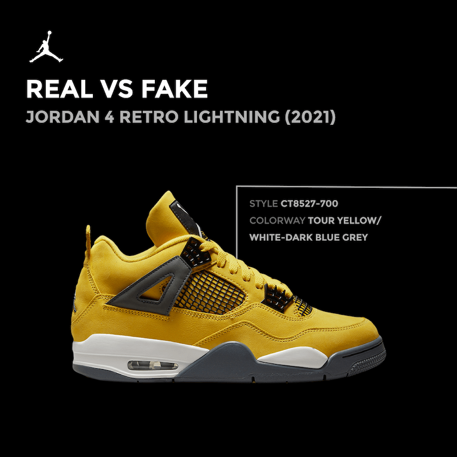 Comment démasquer une fausse Air Jordan 4