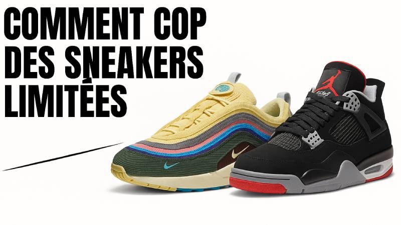 Comment cop des sneakers limitées : méthodes, stratégies et erreurs à éviter