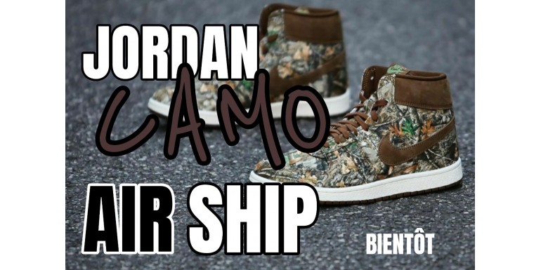 Release Jordan Air Ship "Realtree Camo" FD1324-900