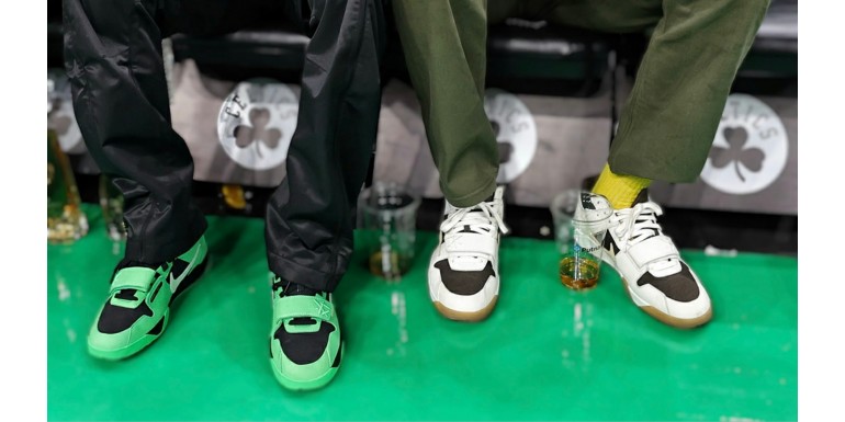 Travis Scott et ses Jordan Jumpman Jack : Une Édition "Celtics" Verte
