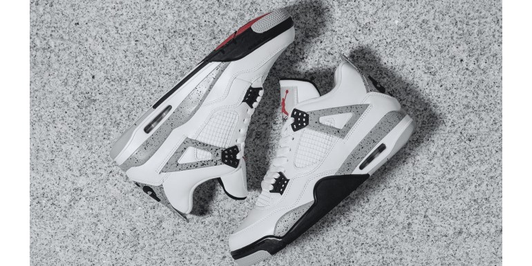 Retour des Air Jordan 4 'White Cement' en 2025"
